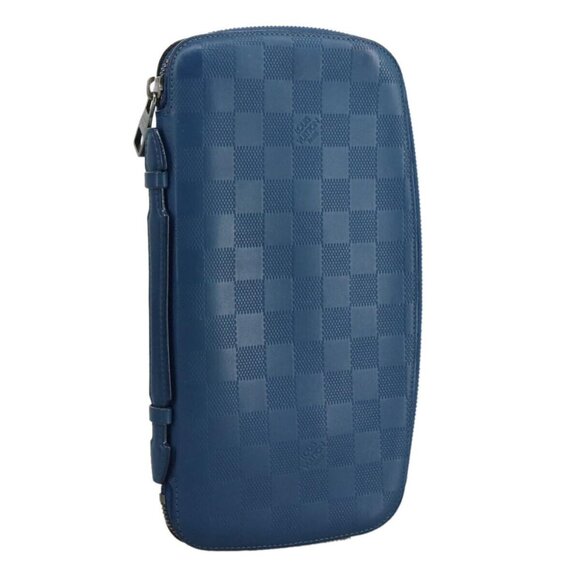 LOUIS VUITTON Damier Infini Organizer Atholl Bag Blue Neptune - Picture 1 of 16